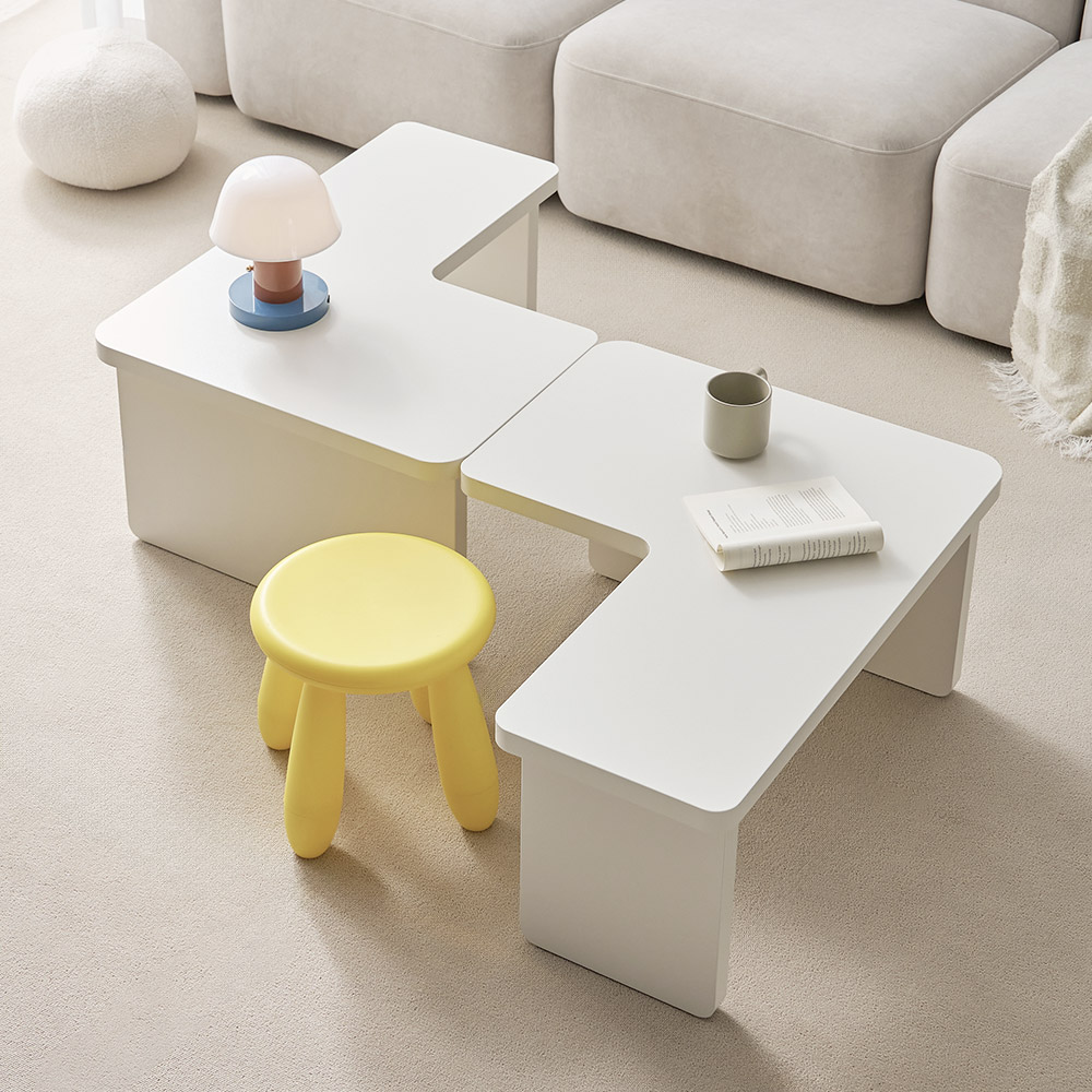 듀오 E0 내맘대로 확장형 좌식 거실 소파 테이블 GMF126C