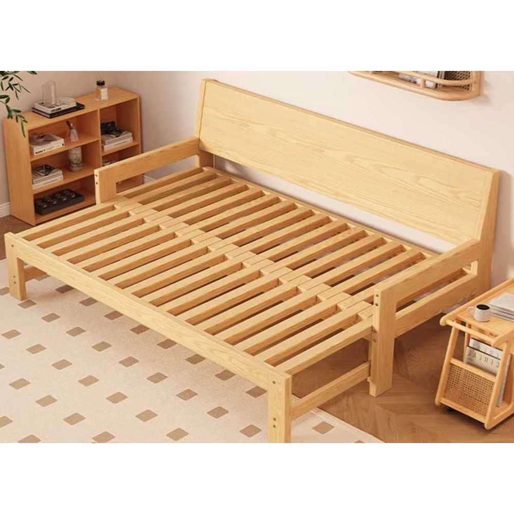 소파 침대 평상형 원룸 맞춤 다용도 접이식 공간 활용 원목 150cm (67-127) 매트 - 상품 이미지