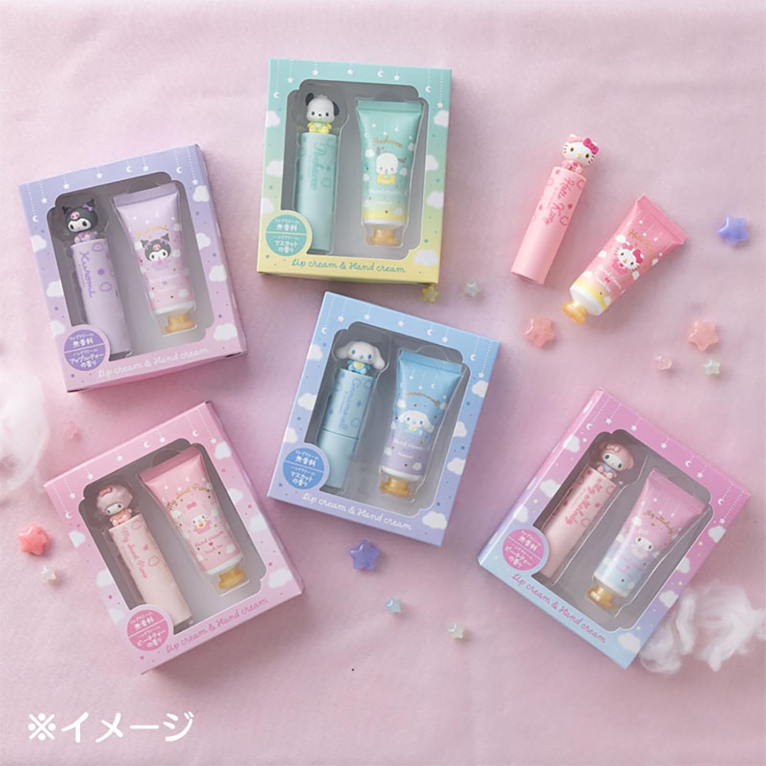 산리오 SANRIO 립크림 + 핸드크림 세트 헬로키티 대상 15세 이상 037524