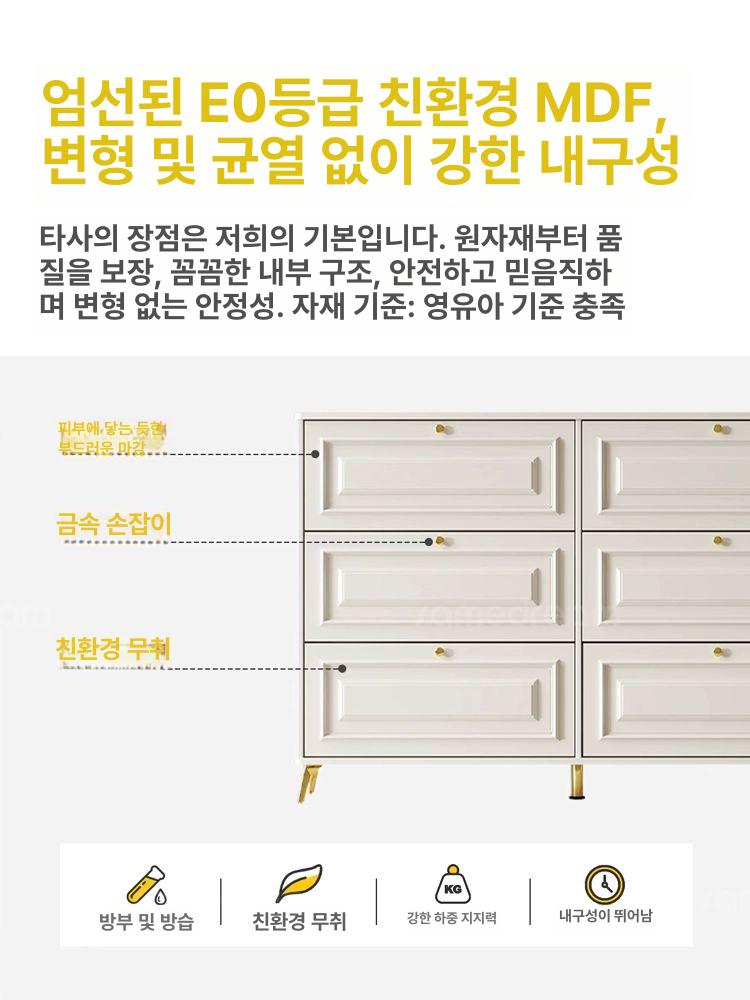 폭좁은 현관신발장 초슬림신발장 폴딩서랍장 캐비닛 좁은현관 원룸 슬림신발장 조립 100x24x120cm 이층 조립식 - 상세 이미지 5