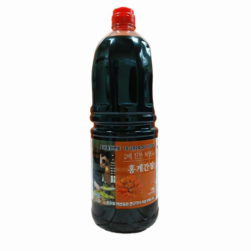 전주희 저염도 홍게간장 1.8L, 1개 - 상품 이미지
