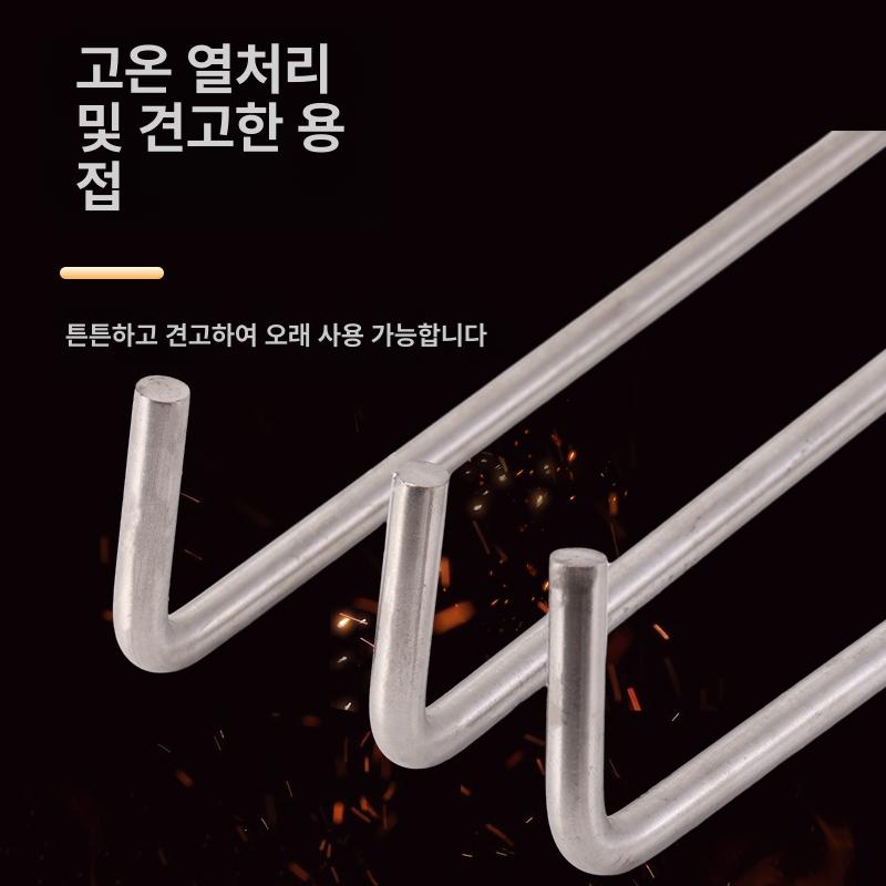 돼지고리 양고기 정육 육류 갈고리 20cm 스텐 뾰족한팁 - 상세 이미지 4