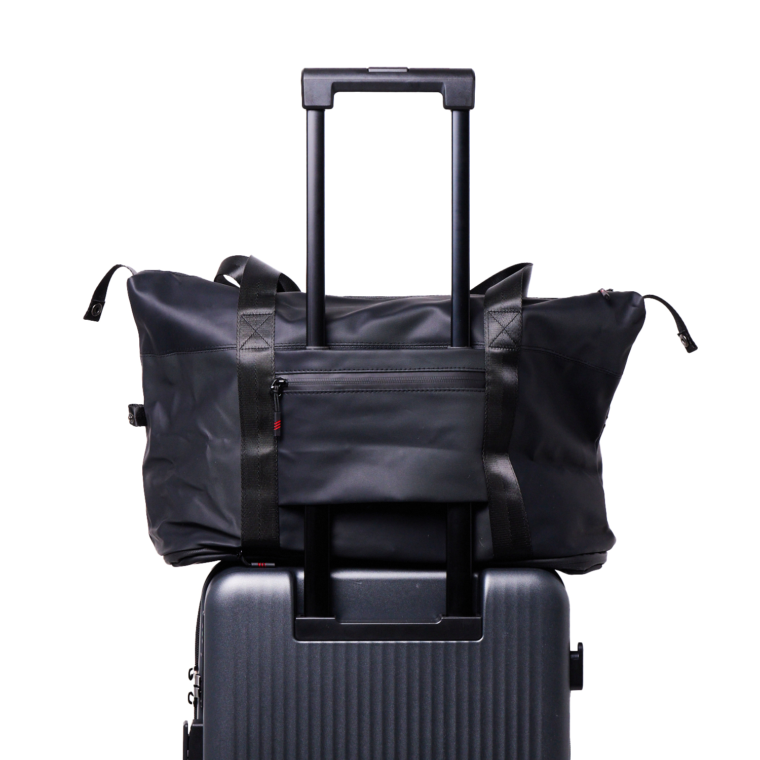 타임리스 폴더백 여행용 보스턴백 캐리어 결합 확장형 보조 가방