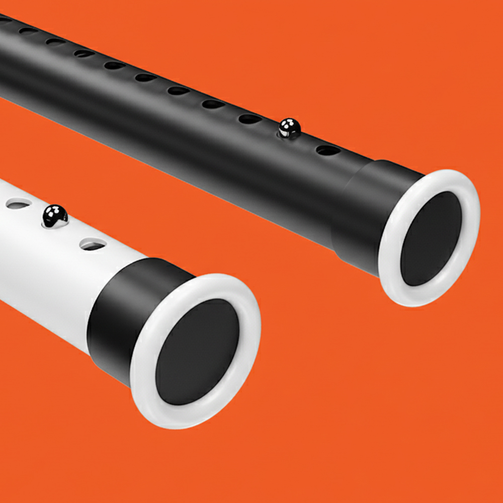 힘센압축봉 70-110cm 화이트 커튼봉 무타공 32MM 두꺼움