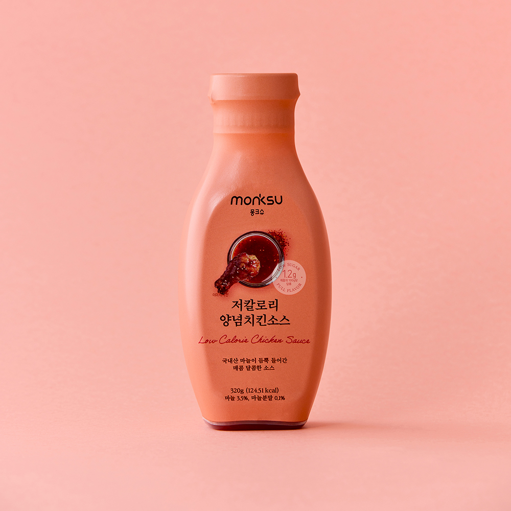 몽크슈 저당 저칼로리 무설탕 양념치킨 소스 320g 이미지 6