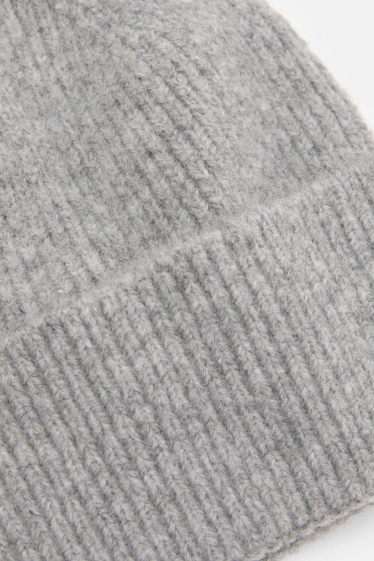 풀앤베어 라이트그레이 울 니트 비니 7931/300 PALE GREY - 상세 이미지 3