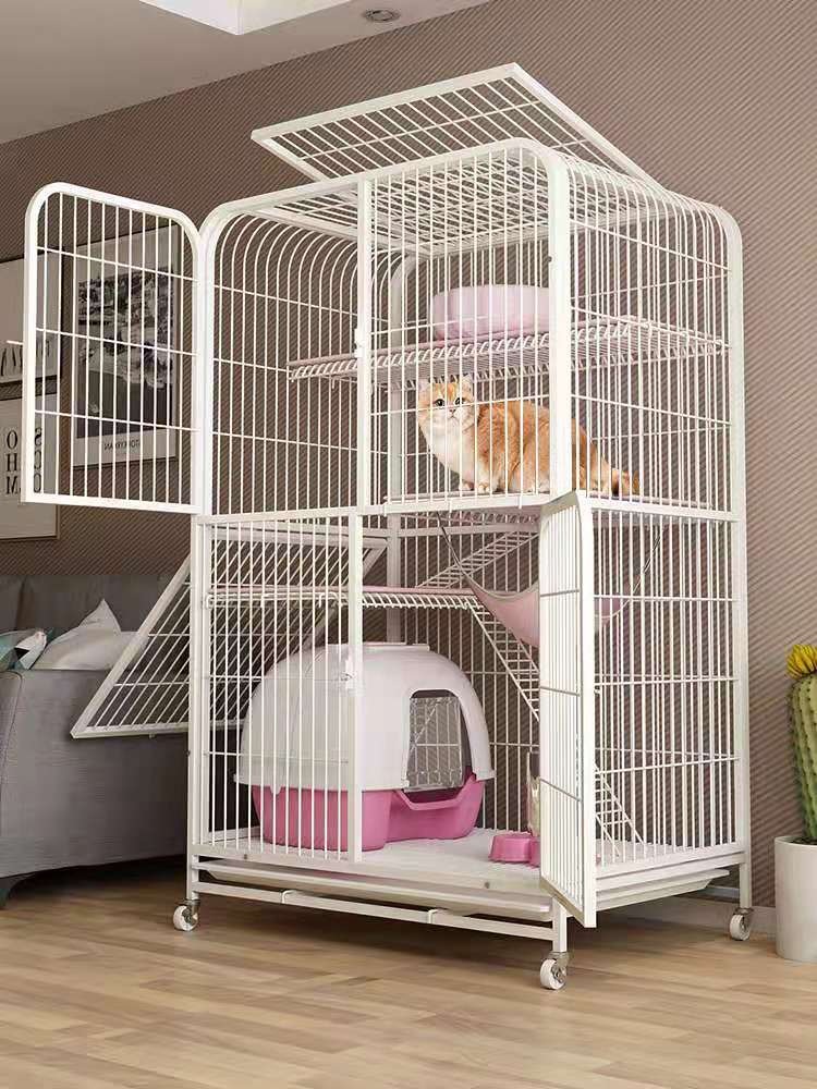 고양이 대형 케이지 철망 철제 애견 격리장 조립식 호텔장 견사 철장 펜스 - 상품 이미지