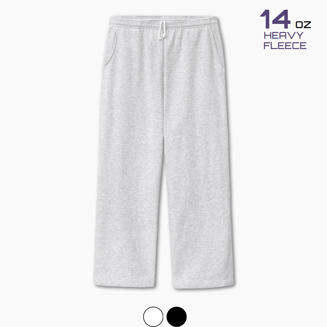 로스엔젤레스어패럴 HF05 헤비플리스 와이드 레그 스웻팬츠 - 상품 이미지
