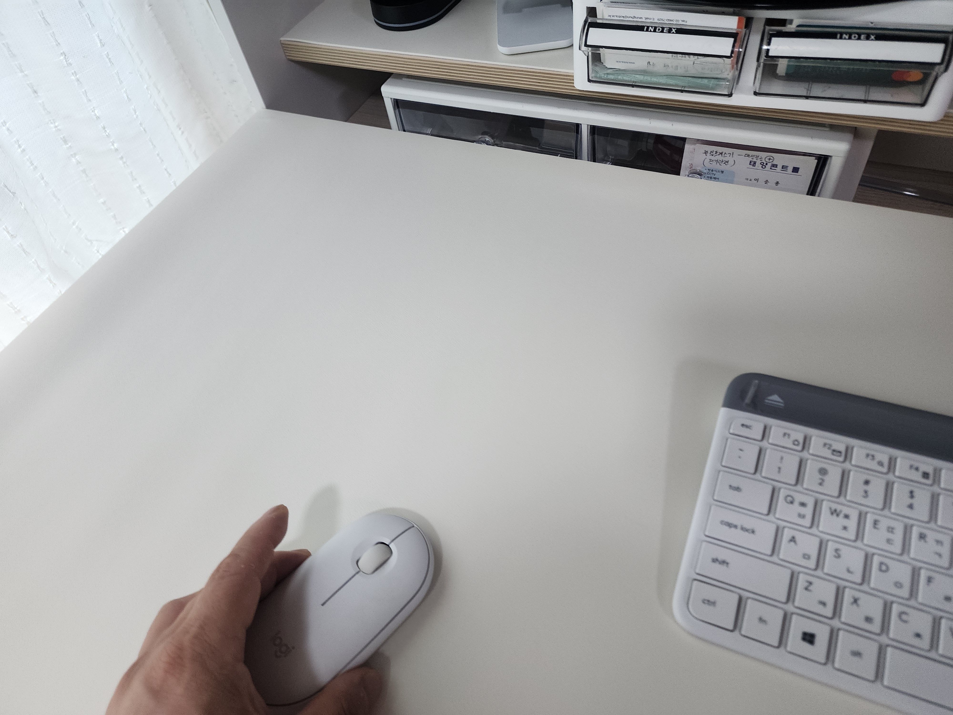 호환 꼬꼬미 방수 가죽 데스크매트 데스커책상 모션데스크 스마트형 1200x600 화이트