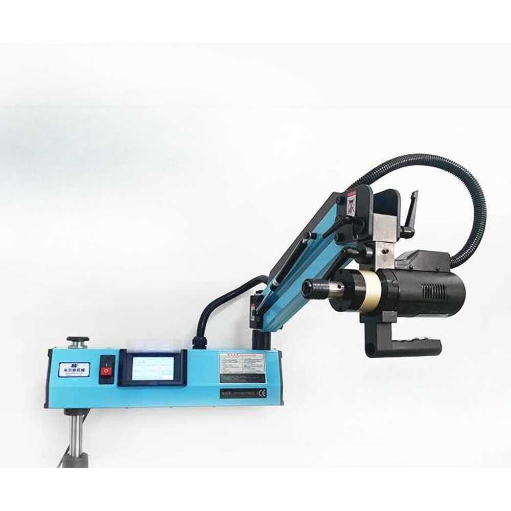 자동 태핑기 전동 나사산 탭 절삭 공구 금속 작업용 M3-M16 표준 만능 (1200W) - 상품 이미지