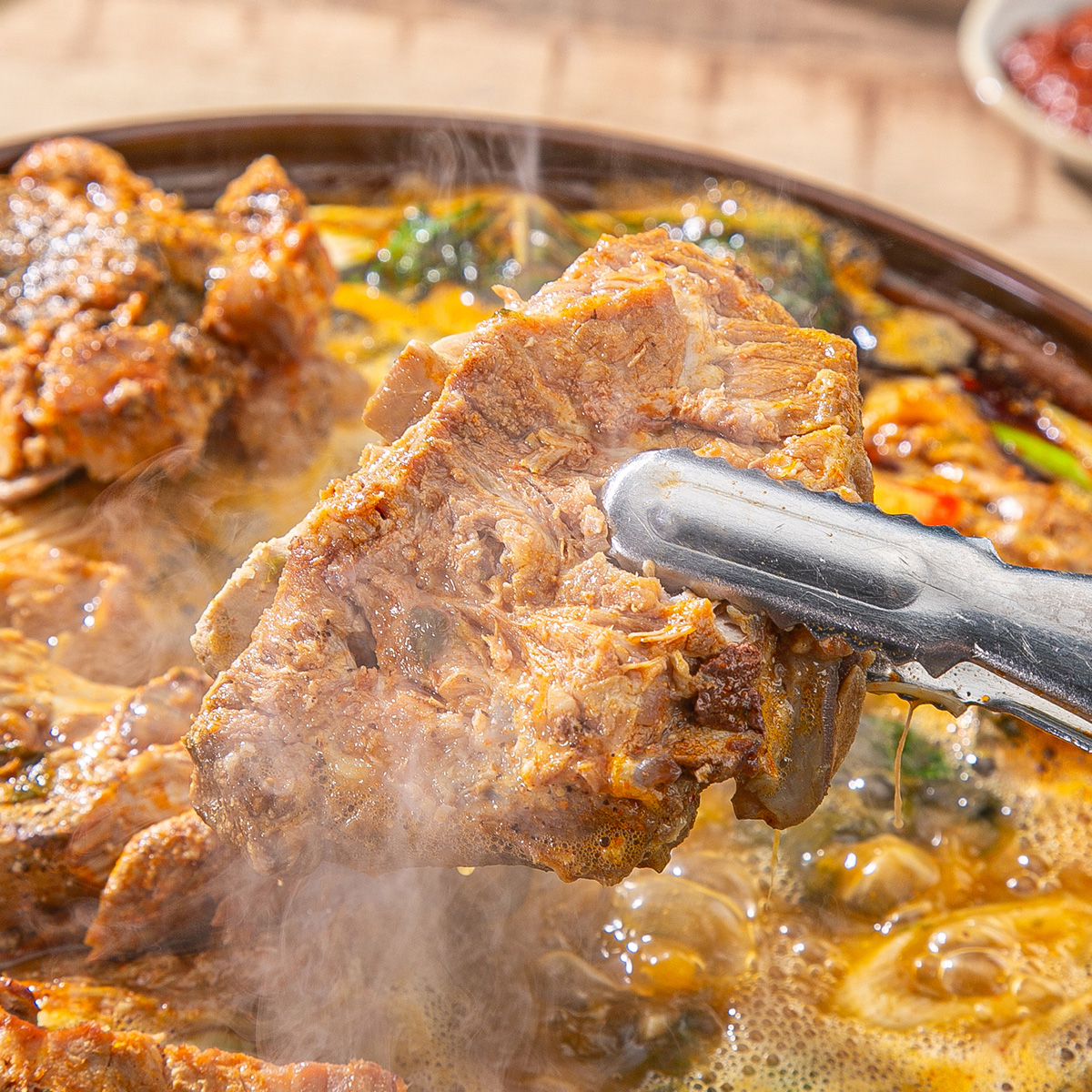 대용량 감자탕 4.7kg x 1팩 국내산 등뼈 사골 - 상세 이미지 3