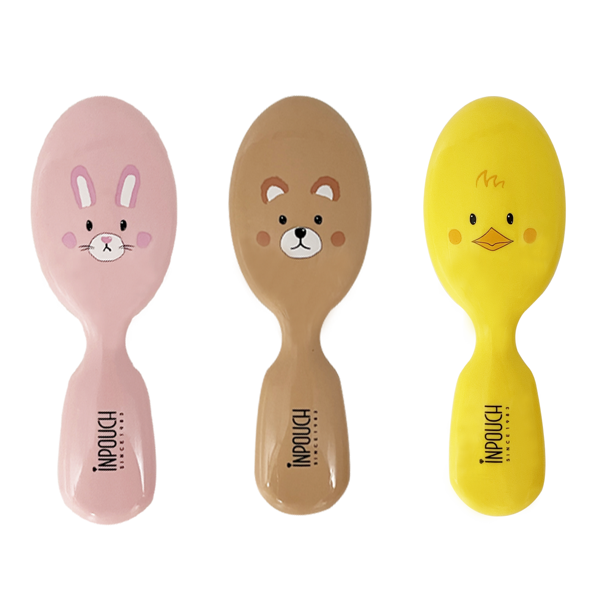 주주브러쉬 (소) (9498) 캐릭터 머리빗 쿠션빗 - 상세 이미지 2