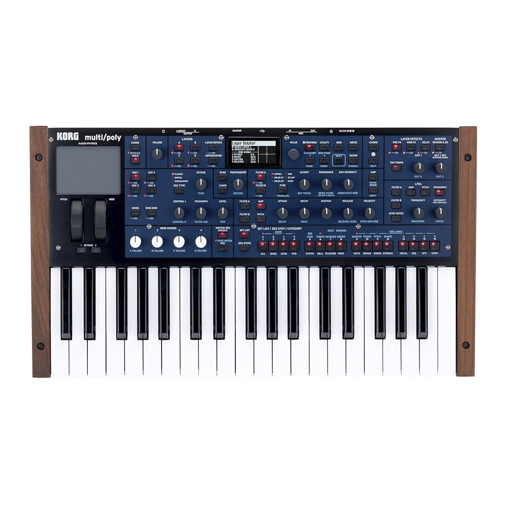 KORG multi/poly 멀티폴리 아날로그 모델링 신디사이저 - 상품 이미지