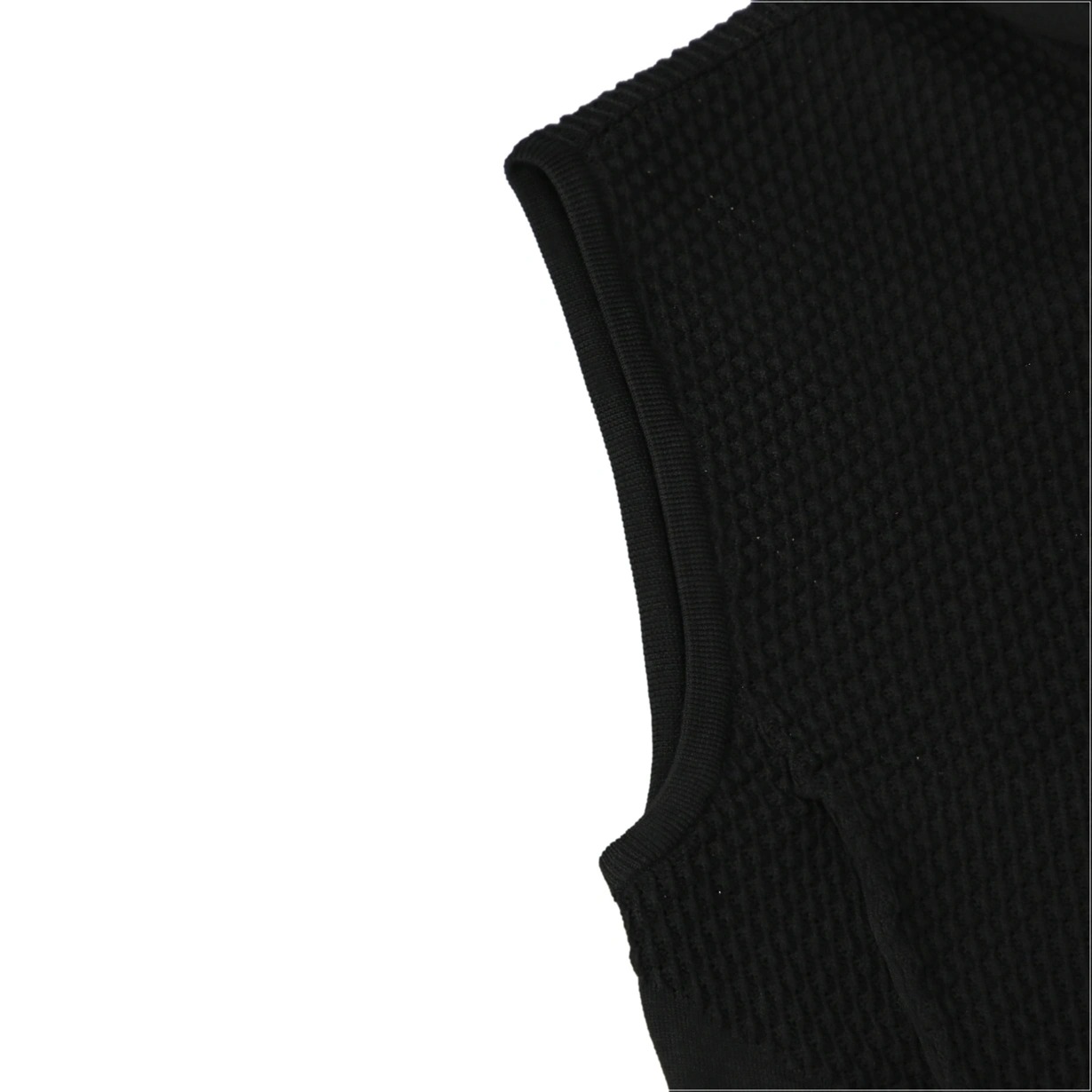 볼빅 골프웨어 여성골프조끼 간절기 풀집업 후드 니트 베스트 VLKVP802 - 상세 이미지 5