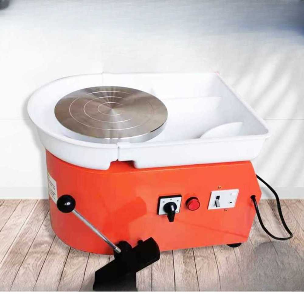 전기 물레 도자기 공예 성형기 공방 작업 도예 장비 250W 다이얼 속도 조절 - 상세 이미지 3
