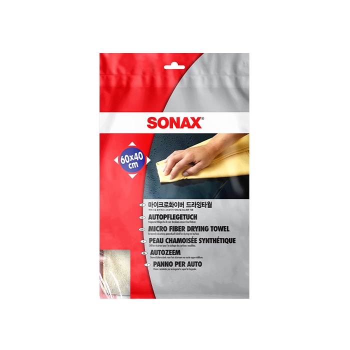 SONAX 소낙스 마이크로화이버 드라잉타월 60x40cm - 메인 이미지