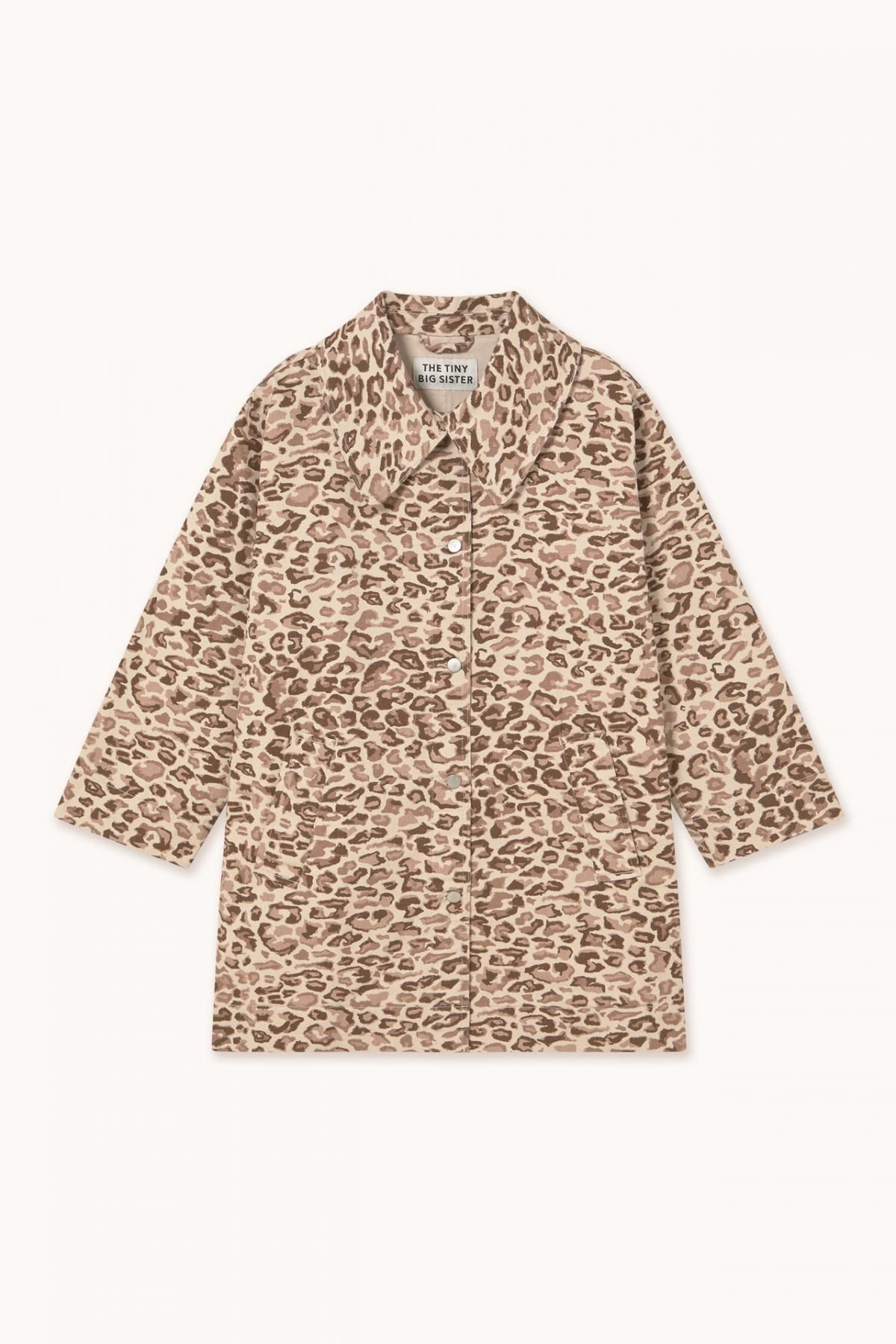 타이니코튼 다크 바닐라 애니멀 프린트 재킷 AW25-652R01 ONE COLOR - 상품 이미지