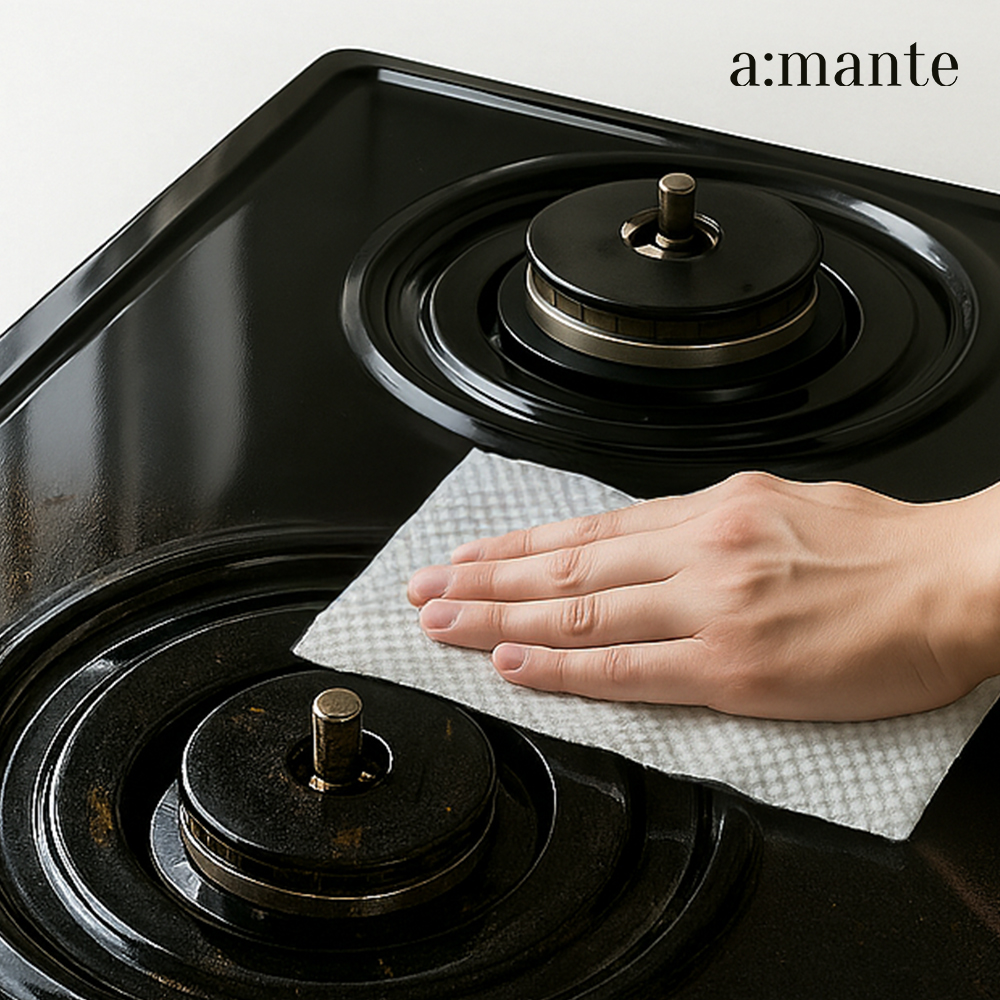 아망떼 딥클린 물걸레청소포 밀대 먼지 바닥 청소물티슈 대형 5팩 150매