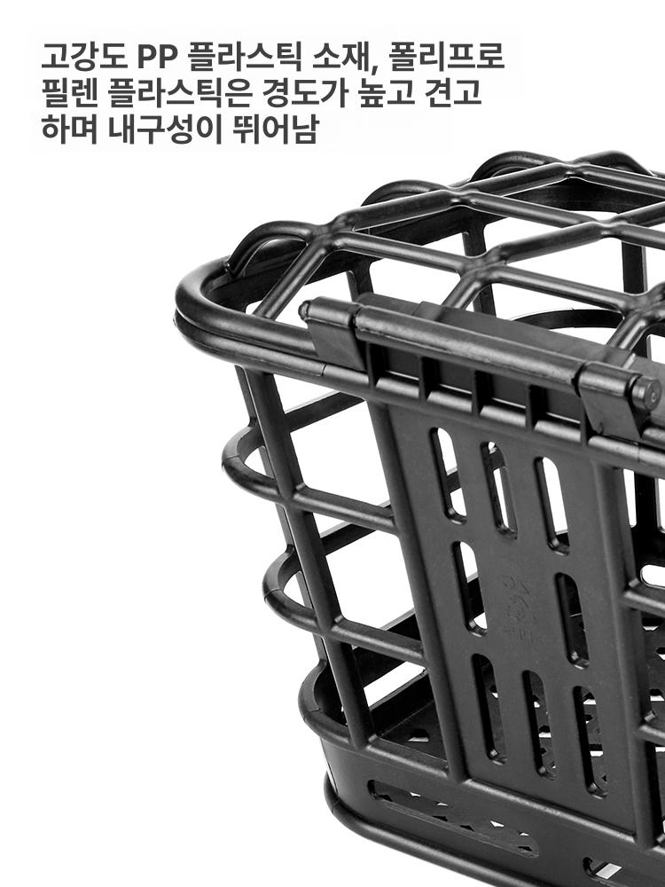 전기자전거 앞바구니 프론트 안장가방 백 고정 방수 바구니 - 상세 이미지 5