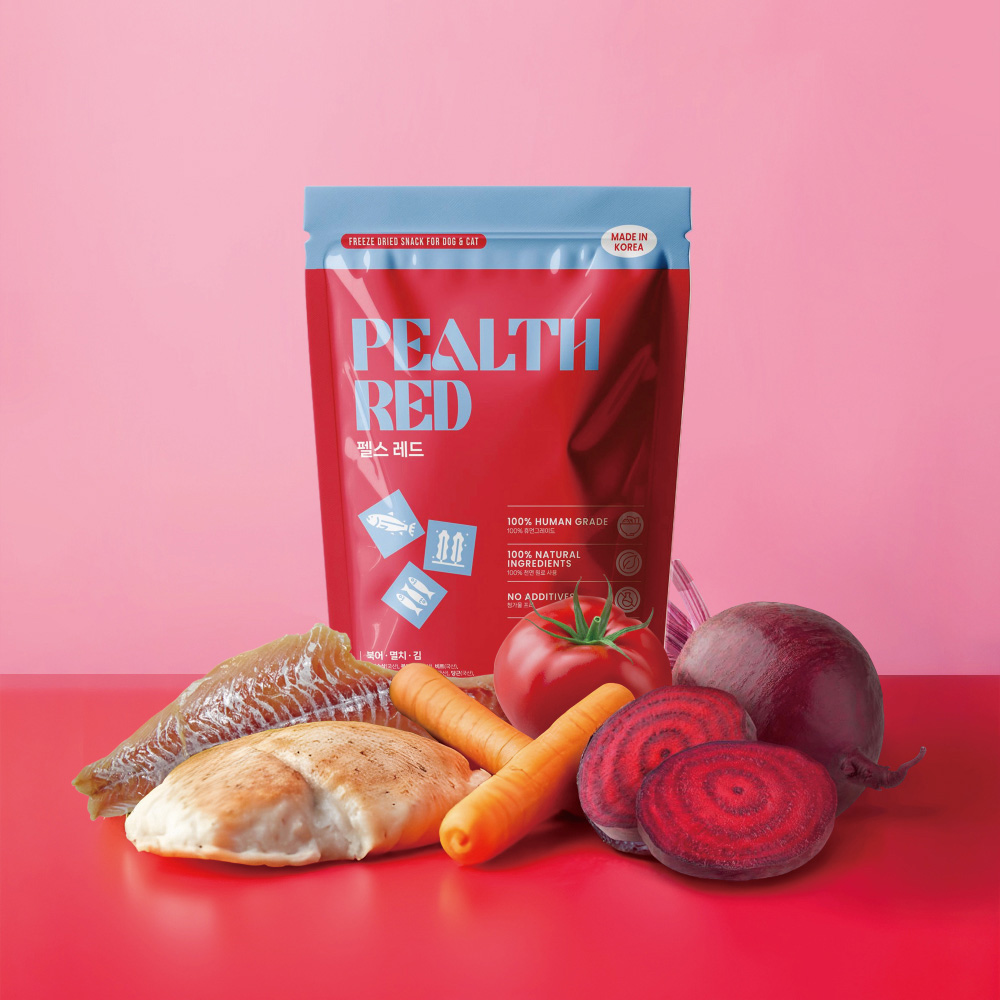 PEALTH 강아지&고양이 동결건조 영양트릿 3종 세트(펠스레드+펠스그린+펠스퍼플) - 상세 이미지 2