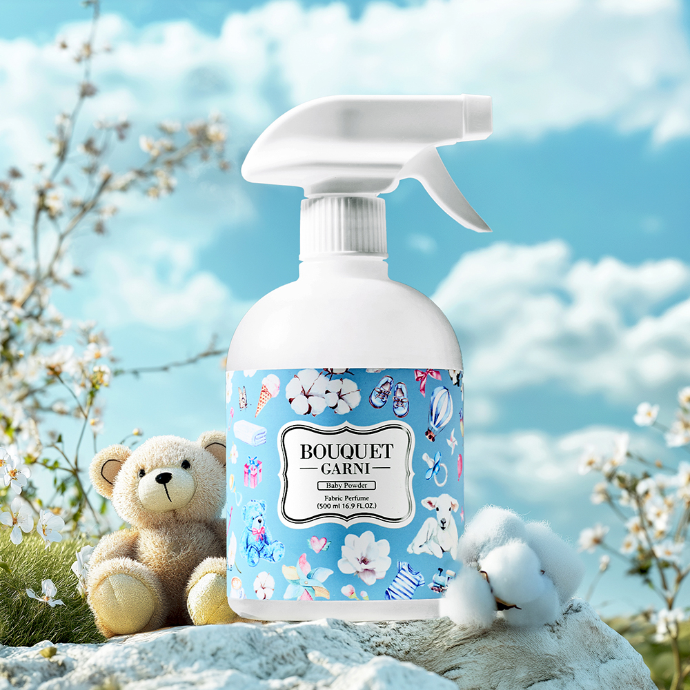 [4개] 부케가르니 섬유탈취제 500ml 섬유향수 룸스프레이 소프트코튼 2개+클린솝 2개 향교차가능 이미지 2