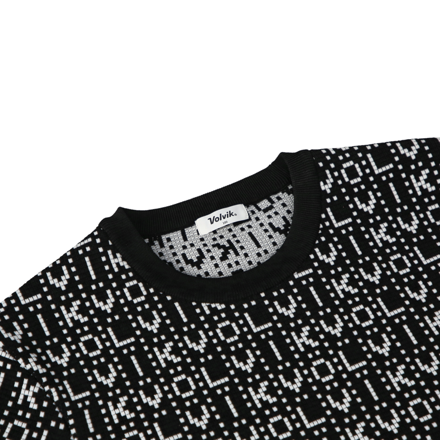 볼빅 골프웨어 볼빅 남성골프웨어 남성골프니트 간절기 패턴 라운드 긴팔 스웨터 VMKTP901 - 상세 이미지 4