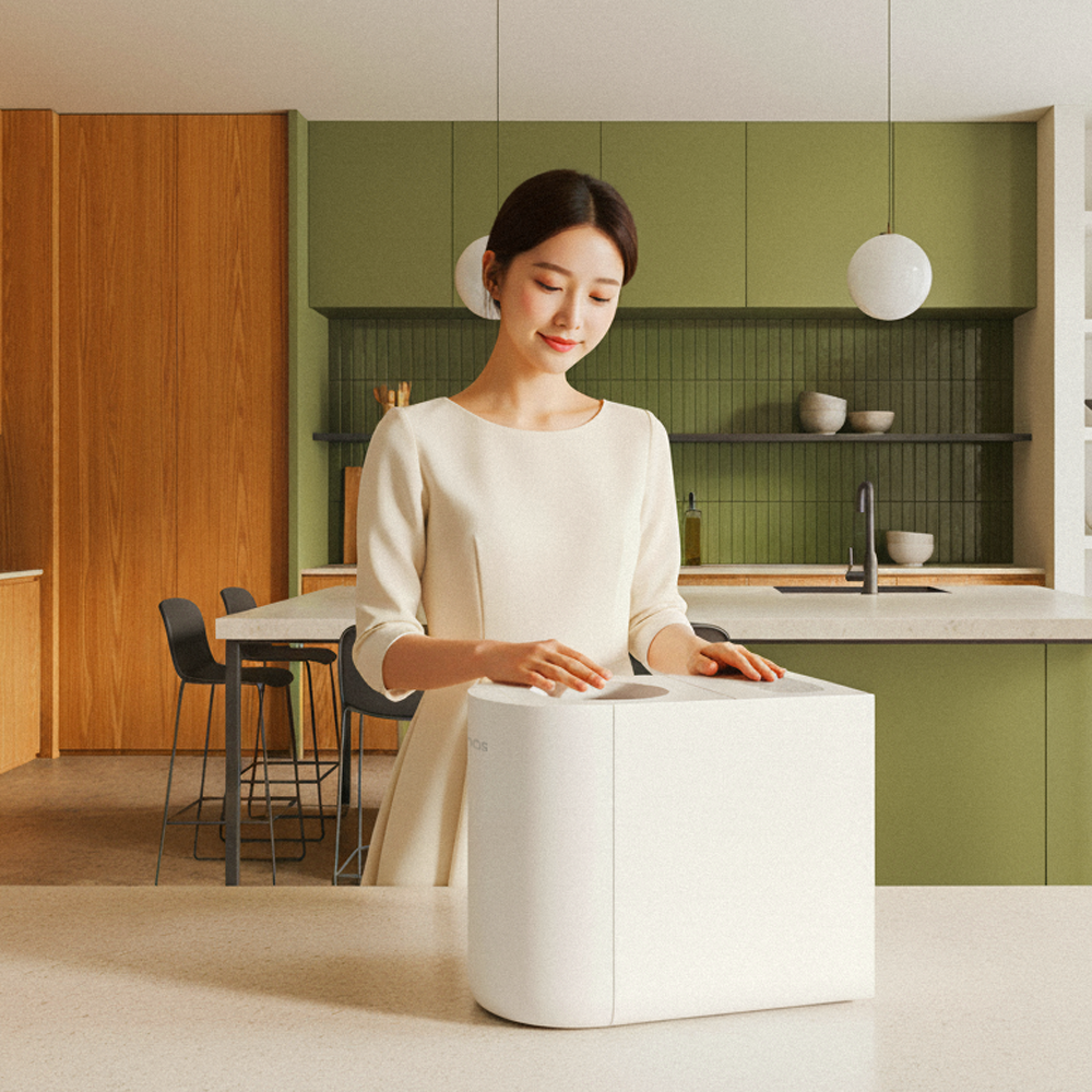 이노스 FIT450 스마트 음식물 처리기 4L 대용량 가정용 자동시간조절 건조기 분쇄기