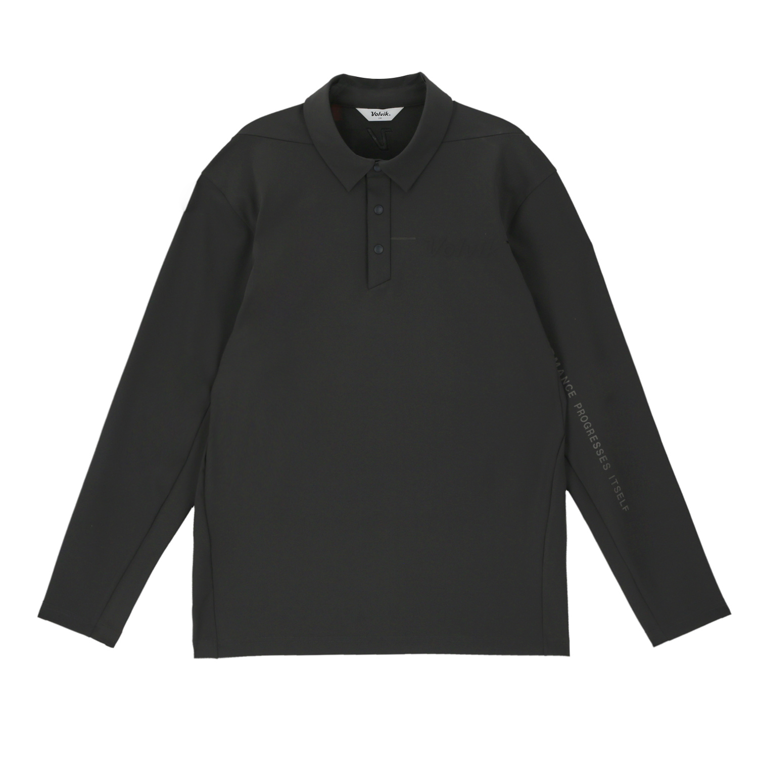 볼빅 골프웨어 남성골프웨어 남성골프티셔츠 간절기 긴팔 카라 긴팔티 상의 VMTSP901 - 상세 이미지 2