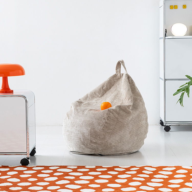 앰보 1인 패브릭 빈백소파 YJ05 중형 그레이 6711.8139