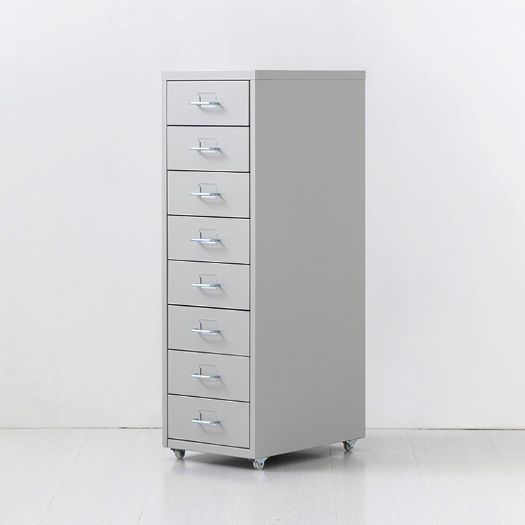 피하 서랍장 280X410X890MM, 8단, 다크그레이 4157.1660 이미지 7
