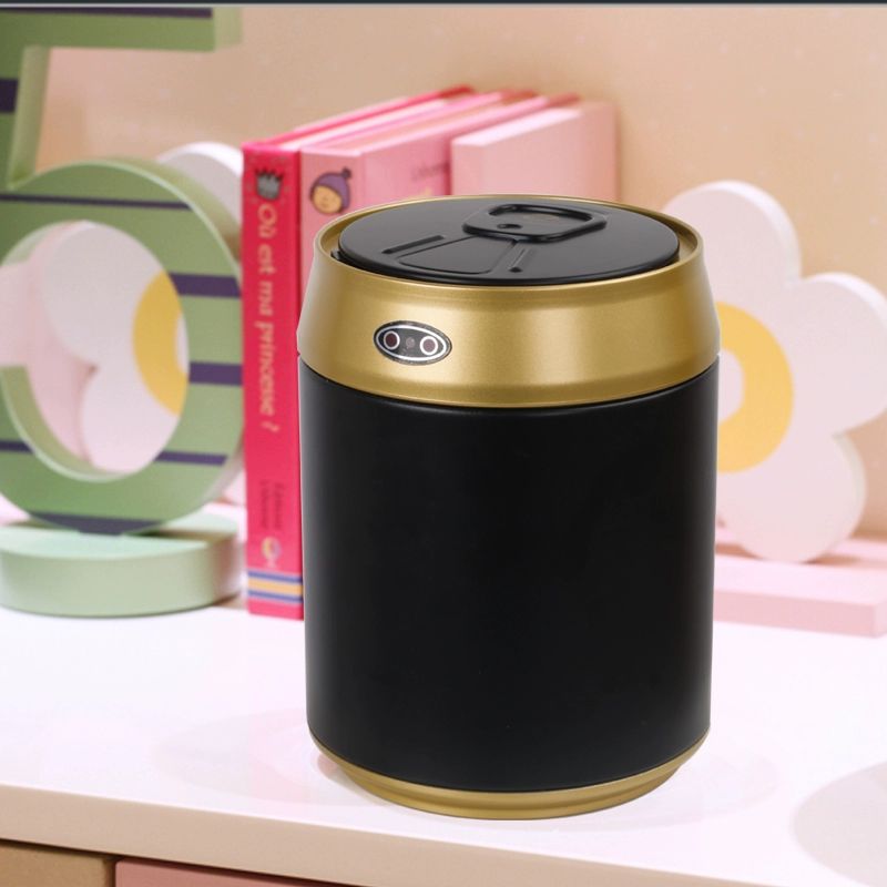 음료수캔 쓰레기통 콜라캔 스마트 자동센서 휴지통 1.5L 화이트 - 상세 이미지 5