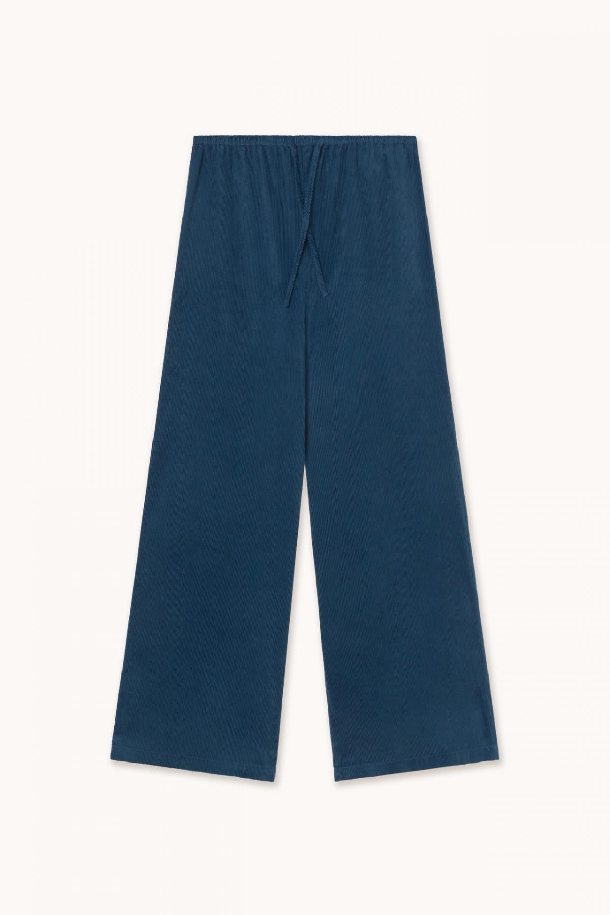 타이니코튼 라이트 네이비 코듀로이 와이드 팬츠 AW25-740L16 ONE COLOR - 상품 이미지