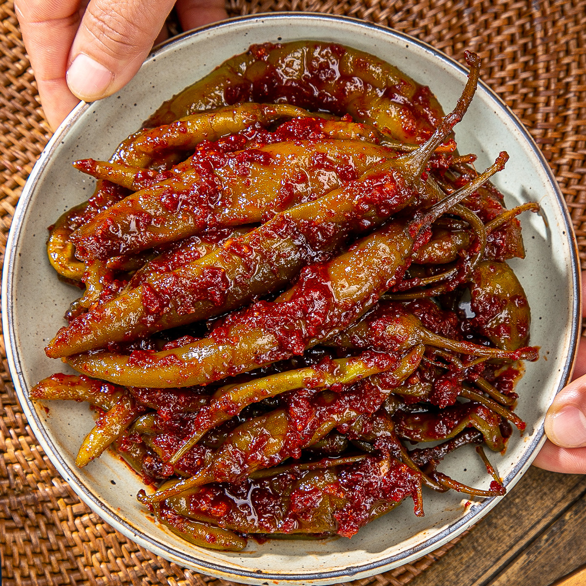 제철밥상 삭힌고추김치 알싸하고 매콤한 밥도둑 국내산 500g 1kg 이미지 6