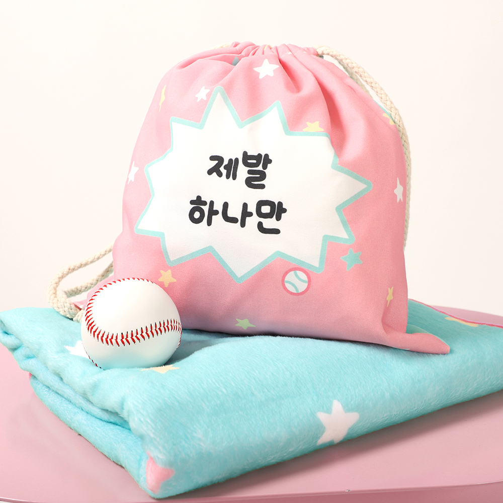 [온 더 그라운드] 야구 밈 담요 세트