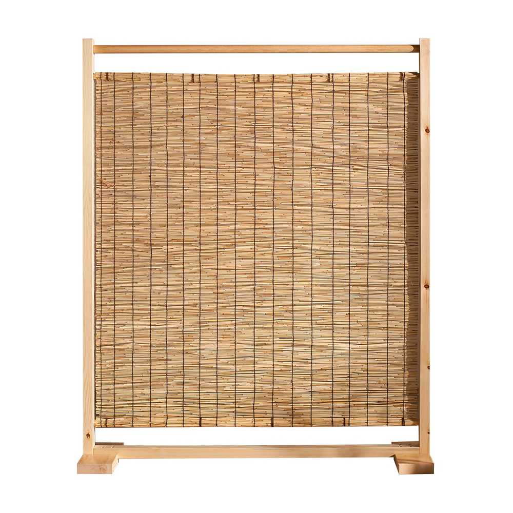 원목 파티션 한식집 인테리어 공간 활용 전통 가림막 150x150cm + 원목 - 상품 이미지