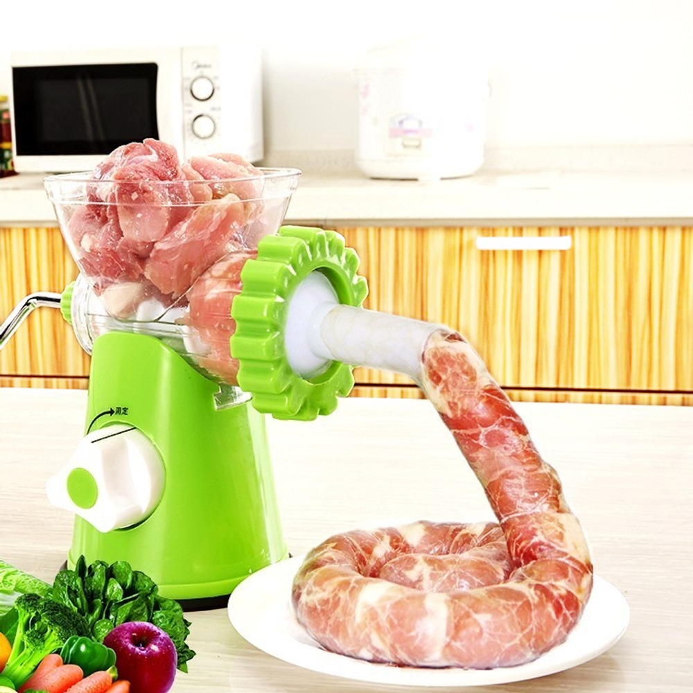 고기 그라인더 마늘 조미료 갈아 만드는 기계 주방 믹서기 완자 고기다지기 고기 분쇄기 - 상세 이미지 4