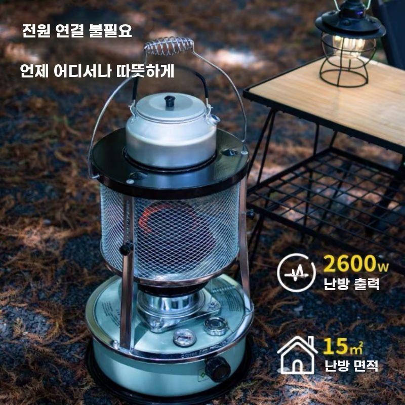 캠핑용 등유 휴대용 소형 난로 미니 캠핑 난방 - 상세 이미지 3