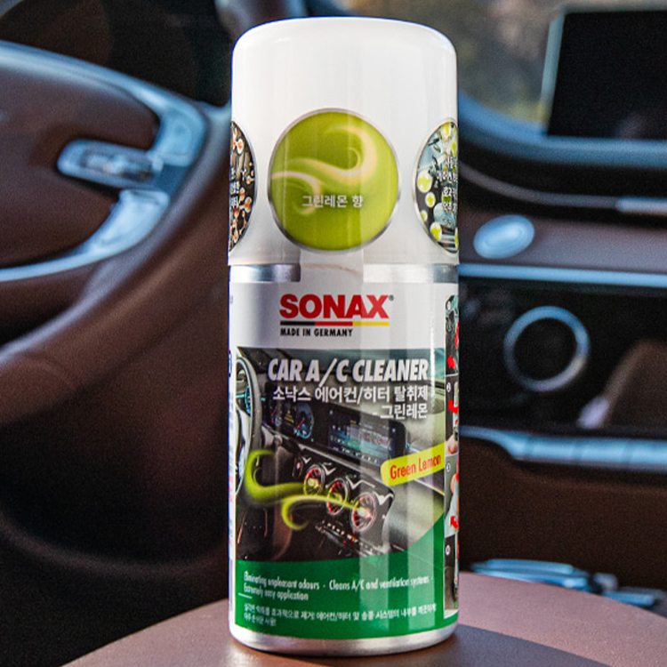 [도착보장] SONAX 소낙스 에어컨/히터 클리너 그린레몬, 100ml, 1개 - 상세 이미지 3