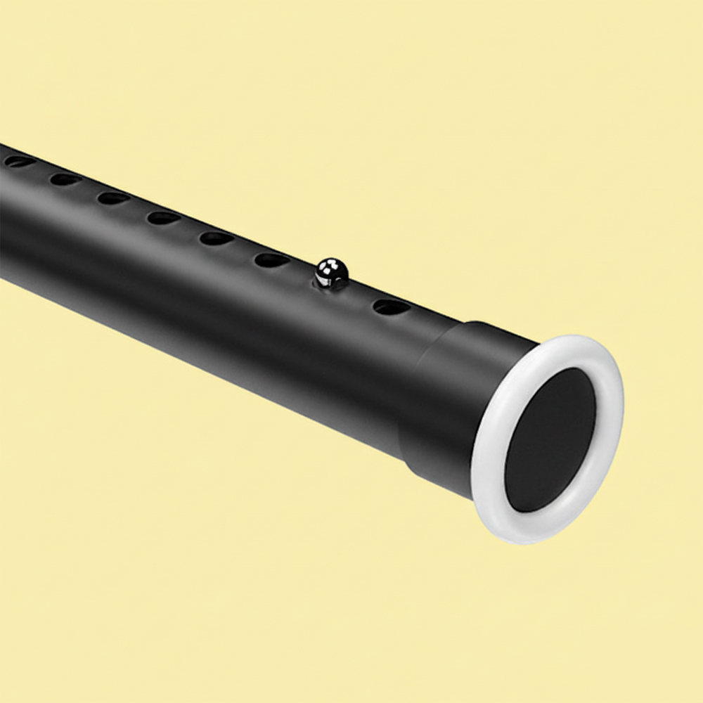 힘센압축봉 260-310cm 블랙 커튼봉 무타공 32MM 두꺼움