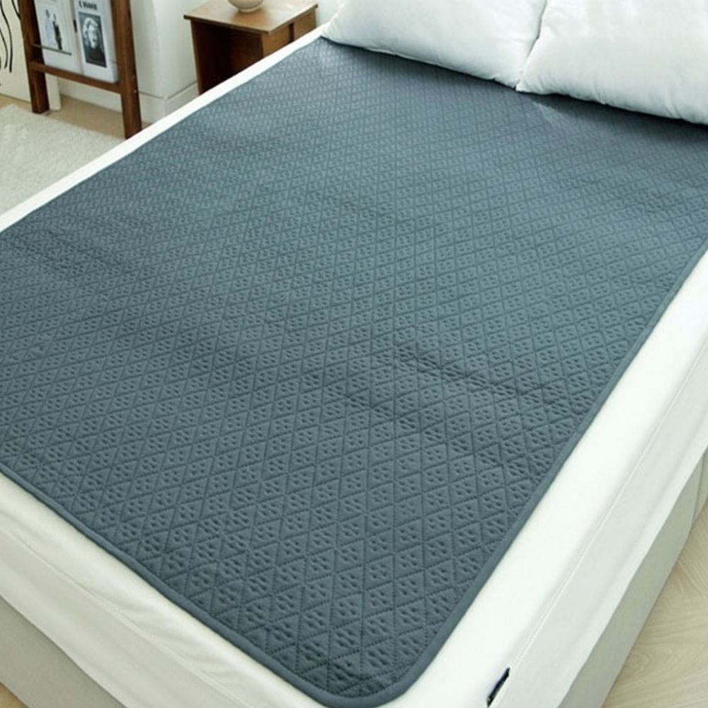 한일의료기 인공지능 EMF 탄소매트 전자파없는 온열 전기매트 코지아 프라임 전기장판 요 모던네이비 싱글 더블 HIDD-680