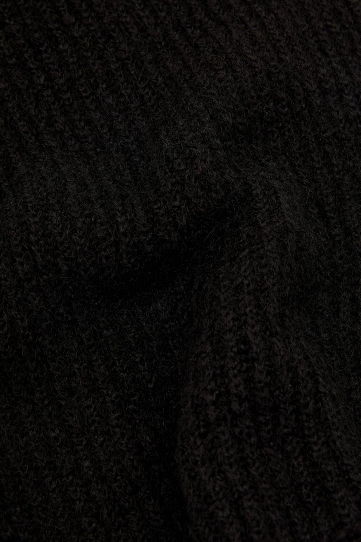 풀앤베어 청키 니트 드로스트링 발라클라바 7931/301 BLACK - 상세 이미지 4