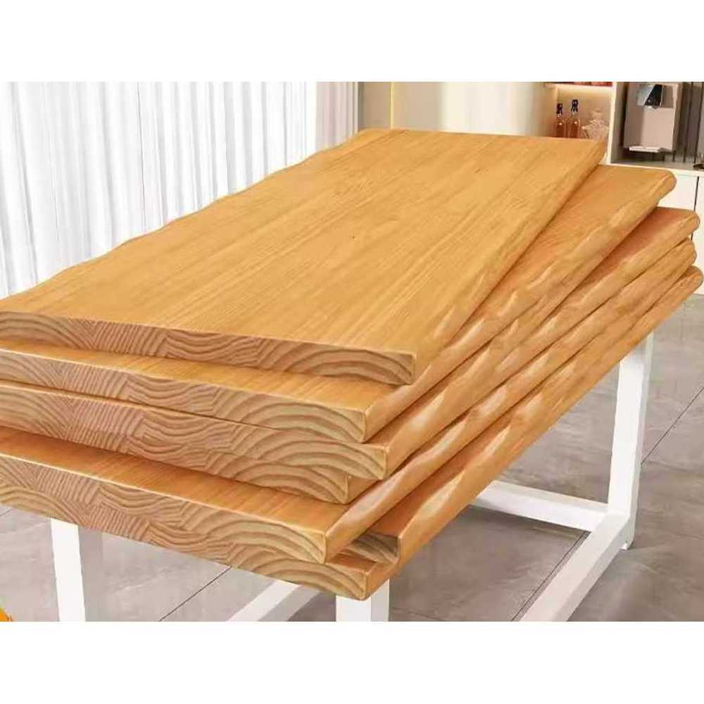 원목 식탁 상판 두꺼운 내구성 가구 교체용 원목판 두꺼운 소나무판 80x40x3cm - 상품 이미지
