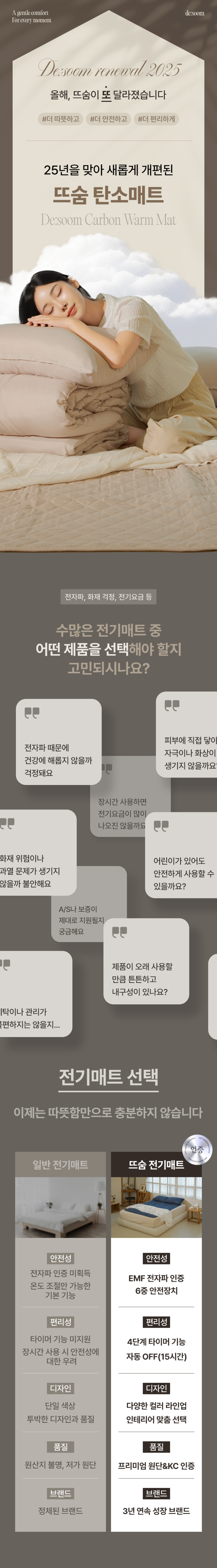 뜨숨 1인용 전기매트 싱글 전기장판 캠핑 탄소매트 카본 전기요 차콜 판매처 상세 정보 이미지 2