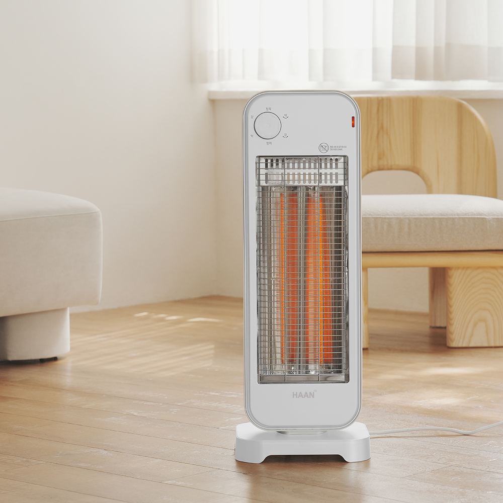 사무실 카본히터 전기난로 히터 온열기 난방기 전기스토브 Q3500 화이트