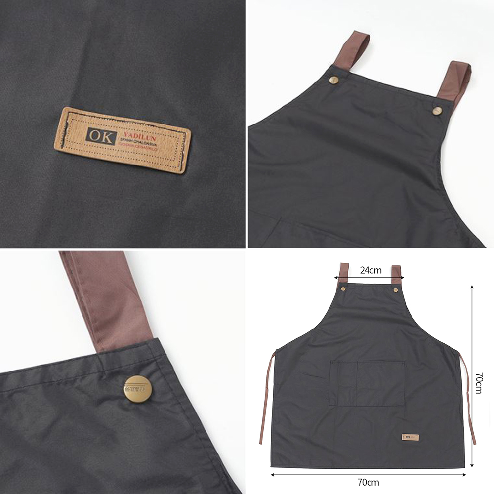 다용도 방수 앞치마 2벌 미용실 공방 카페 업소용