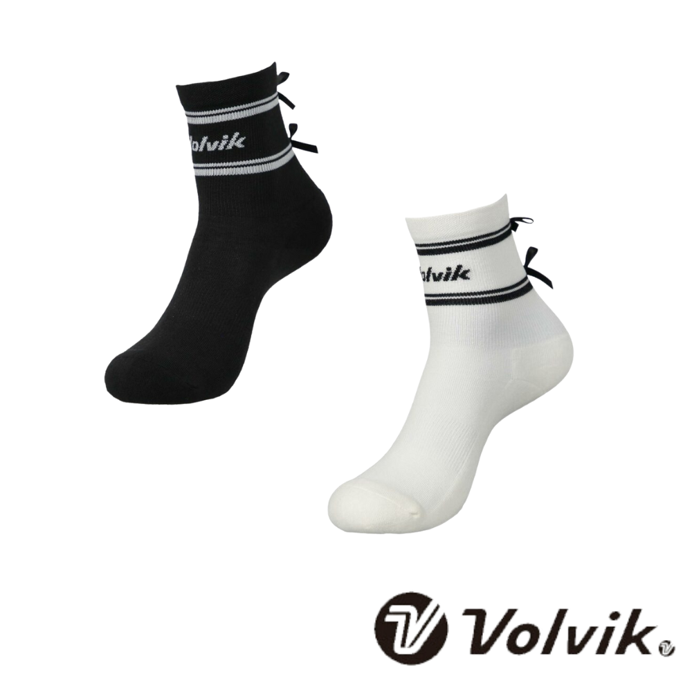 볼빅양말 볼빅 여성골프양말 단목 리본 운동양말 골프양말 VLAOP802 - 상품 이미지