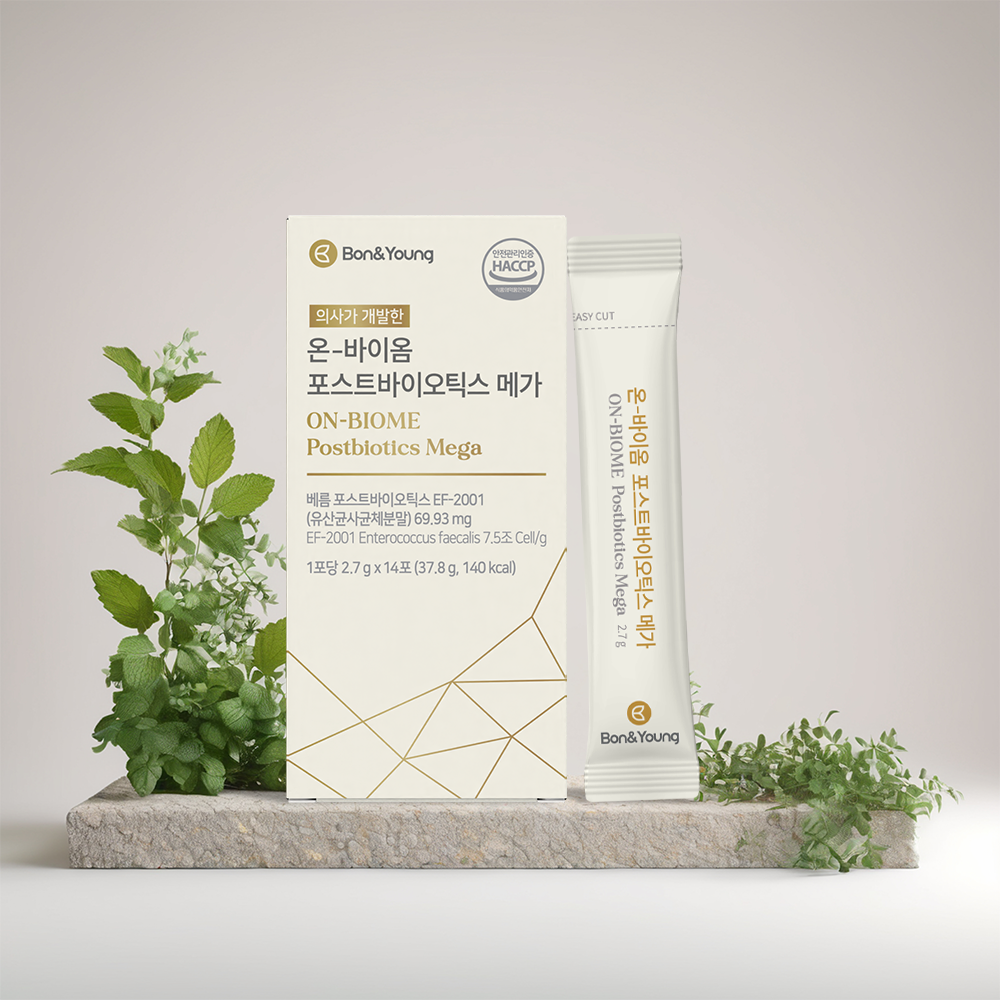 장건강 유산균 사균체 하루1조 프락토올리고당 EF-2001 온바이옴 온-바이옴 포스트바이오틱스 메가 - 상품 이미지