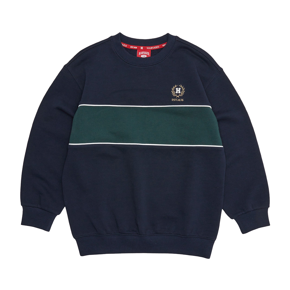 하버드키즈 센터 포인트 맨투맨 B5S006 - 상세 이미지 3