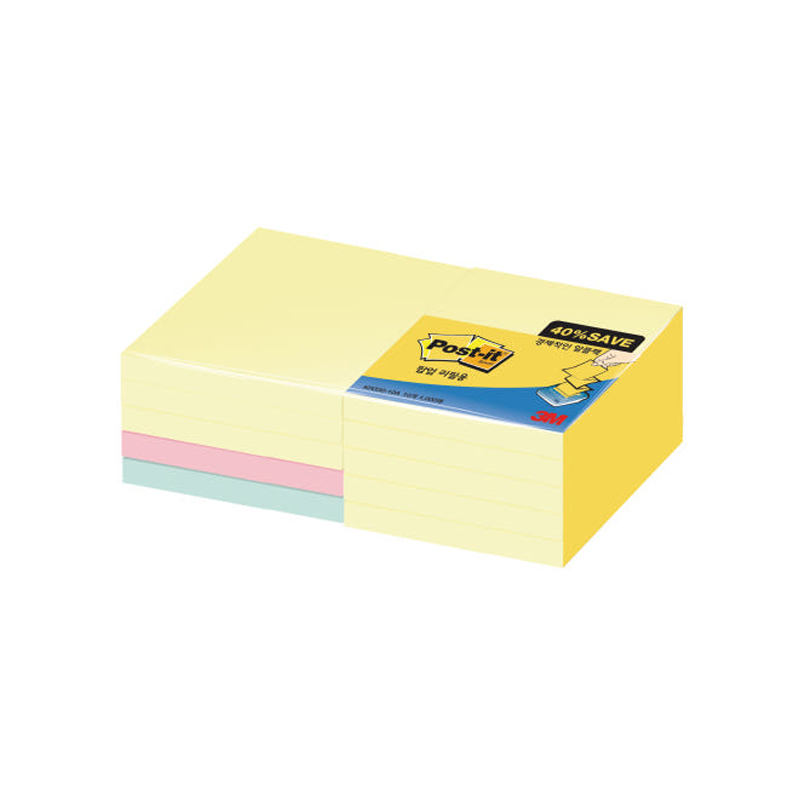 3M 포스트잇 세이빙팩 팝업리필 KR330-10A 1000매 - 상품 이미지