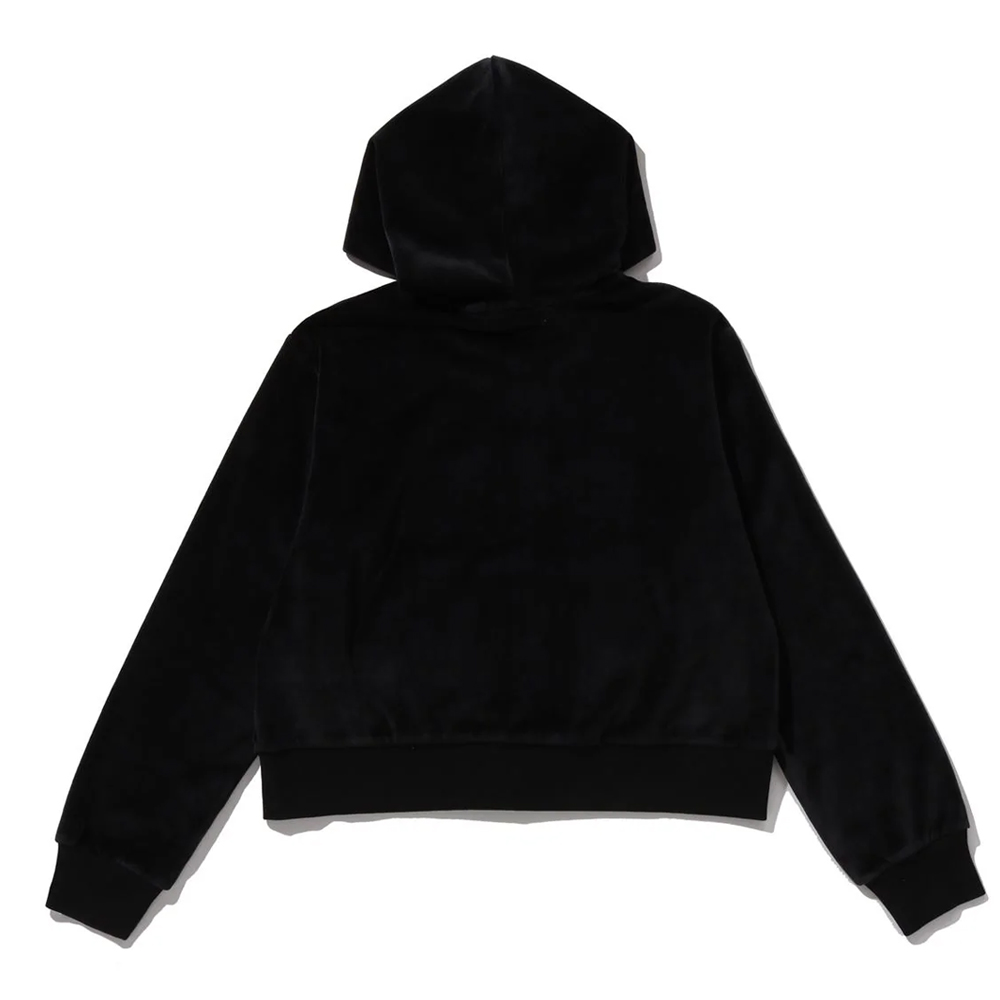 베이프 우먼즈 후드집업 CRYSTAL STONE APE HEAD VELOUR ZIP HOODIE 1L80-215-005 - 상세 이미지 5